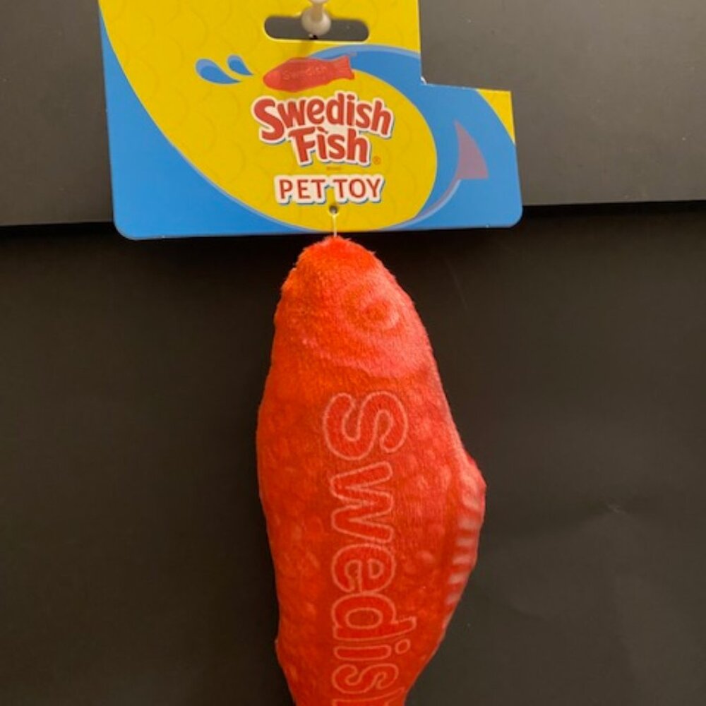 Swedish Fish (RED) Pet Plush Toy  1ct